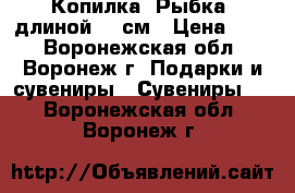 Копилка «Рыбка» длиной 14 см › Цена ­ 64 - Воронежская обл., Воронеж г. Подарки и сувениры » Сувениры   . Воронежская обл.,Воронеж г.